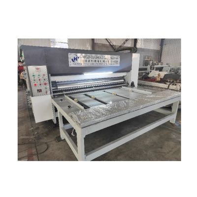 AC380V ketenvoeder golfplaat 4 kleur Flexodrukmachine met slotter en creaser