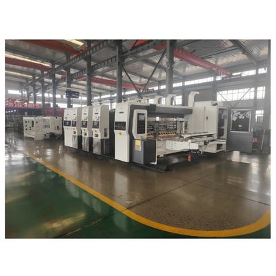 High Speed Carton Paper Forming Flexo Printer 2 Kleurenprinting Die Cutter Machine