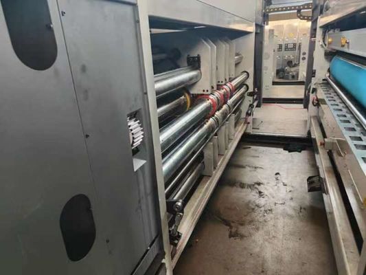 18000 kg gegolfd kartonpapier Flexo kartonnen doos Printing Slotting Making Printer Machine