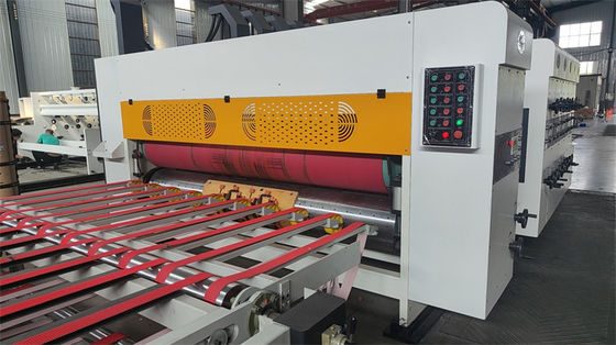 Hoog snelheidsgolfkartonflexodrukmachine voor het afdrukken van papier