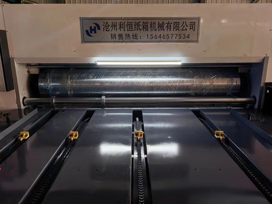 AC380V Half-automatische twee-kleurige flexo printer Die Cutter Flexografische drukmachine 1700 kg