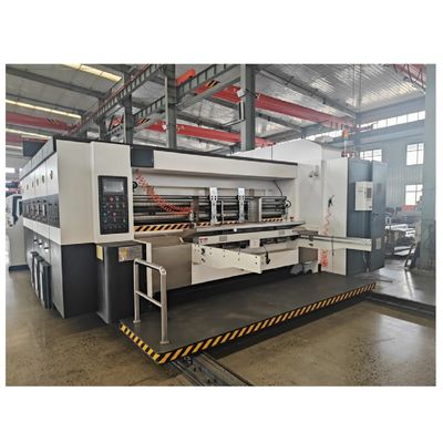 Hotelaren Flexogolfkartonprinten Slotting Rotary Die-snijmachines 1200*960*2200mm