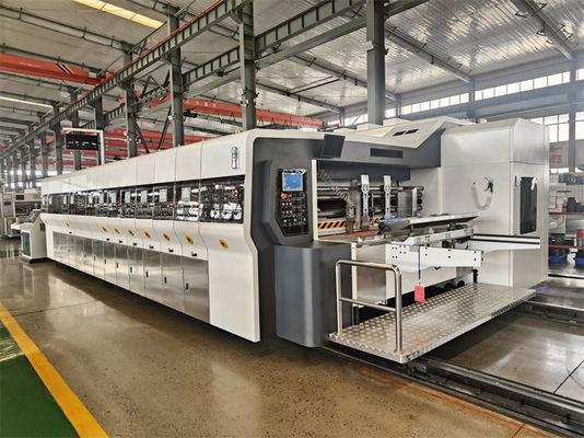 Hotelaren Flexogolfkartonprinten Slotting Rotary Die-snijmachines 1200*960*2200mm