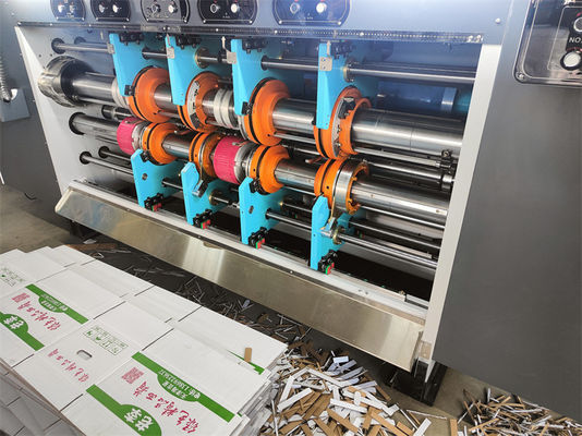 380v Spanning Halfautomatische papiervormmachine voor het maken van golfkartonnen dozen