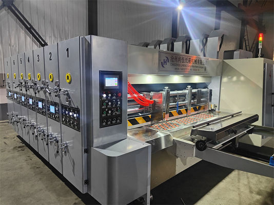 Geavanceerde flexodrukmachine voor golfgroothandel met automatische verwerking