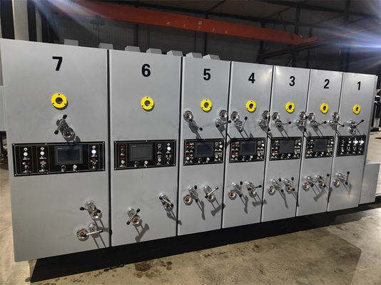 Geavanceerde flexodrukmachine voor golfgroothandel met automatische verwerking
