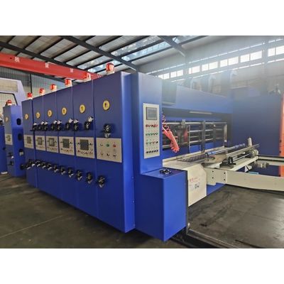 Volledig automatische golfkarton die cutting flexoprintmachine met 380V spanning