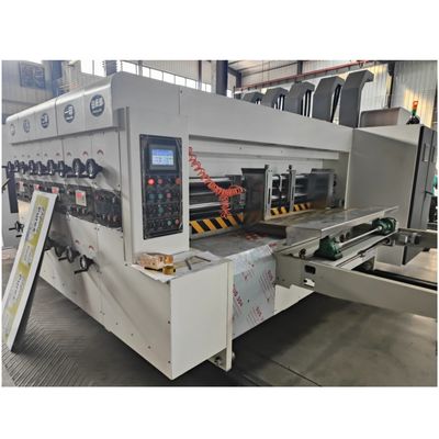 Volledig automatische golfkarton die cutting flexoprintmachine met 380V spanning