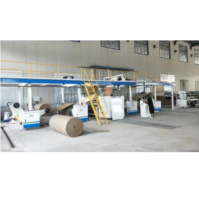 300mm-9999mm Snijlengte Hoog snelheid gegolfde kartonnen doos 3 5 7 Ply Making Machine