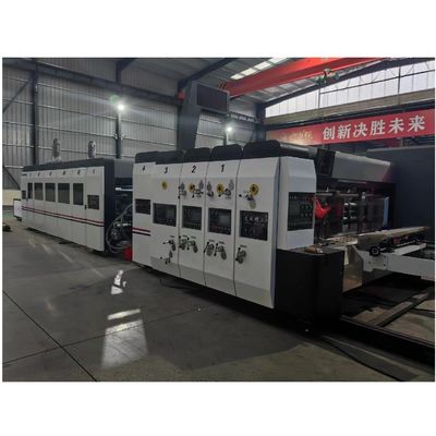 Automatische hoge snelheid golfkartonflexodrukmachine voor karton