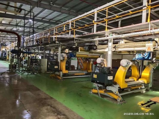 3/5/7voudige laag automatische kartonnen dozen productielijn golfkartonfabriek