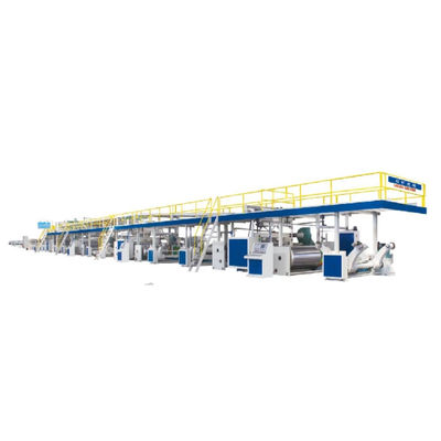 Papiervormende machine voor de volledig automatische productie van golfkarton