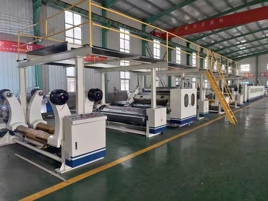 Papiervormende machine voor de volledig automatische productie van golfkarton