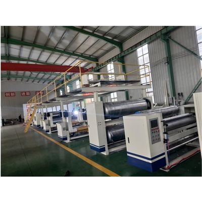 3000x1600x2000mm Afmeting Volledig automatisch 5 lagen gegolfd kartonnen apparaat met 380V spanning