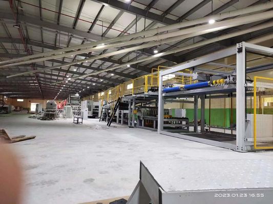 Automatische dubbele wand 3 5 7 laag kartonnen doos maken machine voor het vormen van papier behoeften