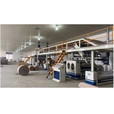 380V 3/5/7/Plys Automatische gegolfde gegolfde kartonnen productielijn